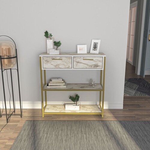 Hanah home Komoda Latho, 90x92x30.5 cm, Krem Cene