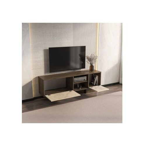 Hanah home TV ormarić Monaco, 150x54x35 cm, Orah Slike