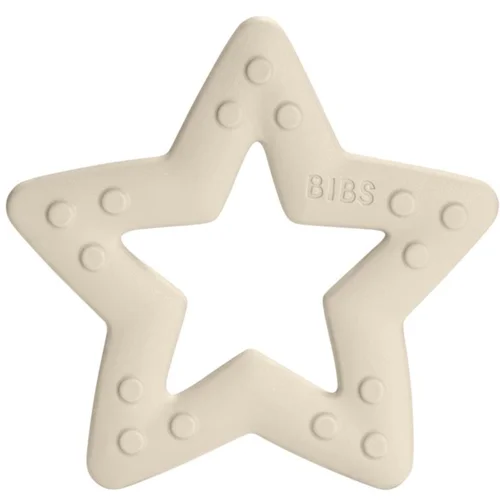 Bibs Baby Bitie Star grickalica za bebe Ivory 1 kom