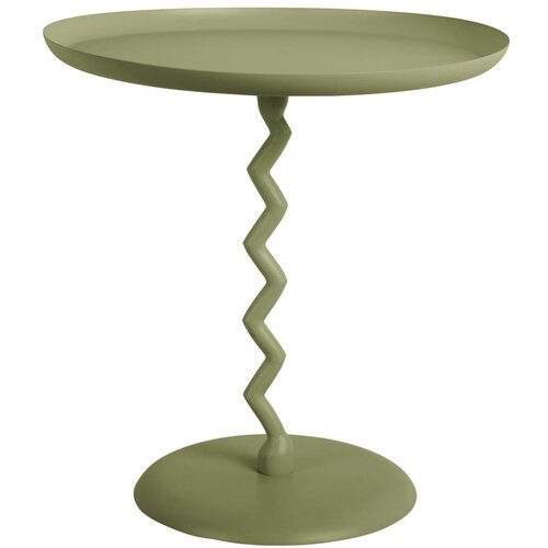 Leitmotiv Metalni okrugao pomoćni stol &amp;oslash; 40 cm Zig Zag &amp;ndash; Slike
