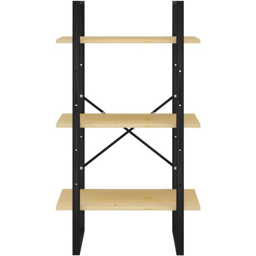 VidaXL Regal 60x30x105 cm trdna borovina Slike