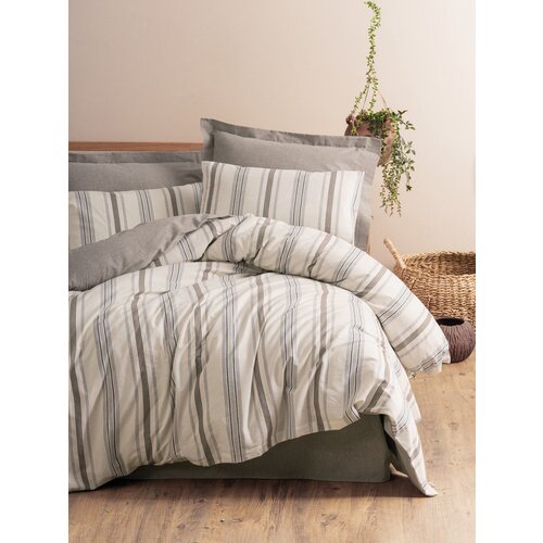 Lessentiel Maison neoma - mink minkcream double quilt cover set Slike