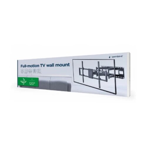 Gembird WM-120ST-01 TV nosac rotate/tilt 60-120 VESA 90x60cm, max 120kg, drzac Cene