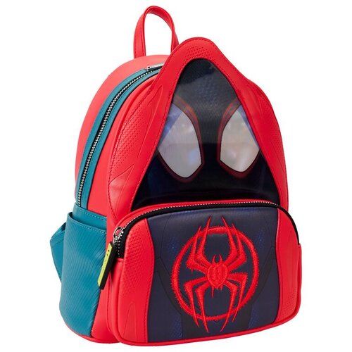 Loungefly Marvel Spider-Verse Miles Morales Hoodie Ruksak 26cm Slike