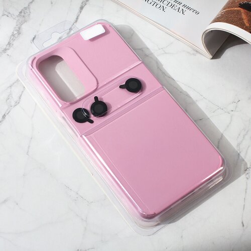  Torbica Colorful and Camera glass za Samsung A245F Galaxy A24 4G roze Slike