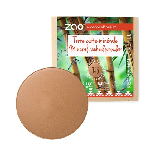 Zao Polnilo za mineral cooked puder - 345 Milk Chocolate Cene