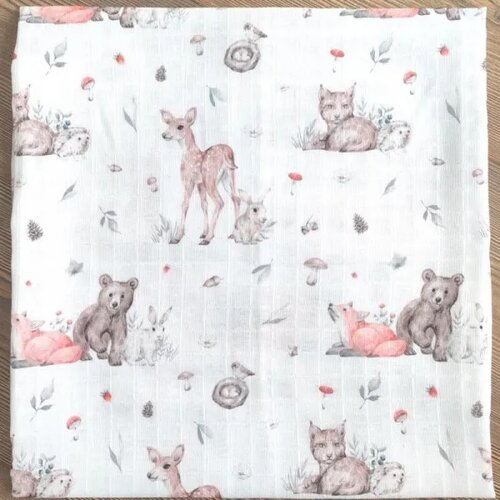 LILLO & PIPPO muslin pelena 75x75cm, Zverići Cijene