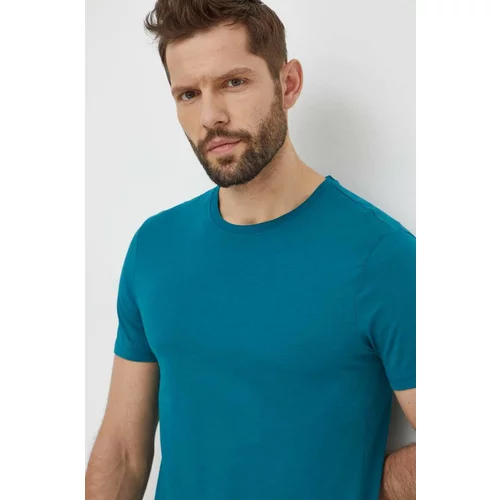 United Colors Of Benetton Bombažna kratka majica moški, zelena barva