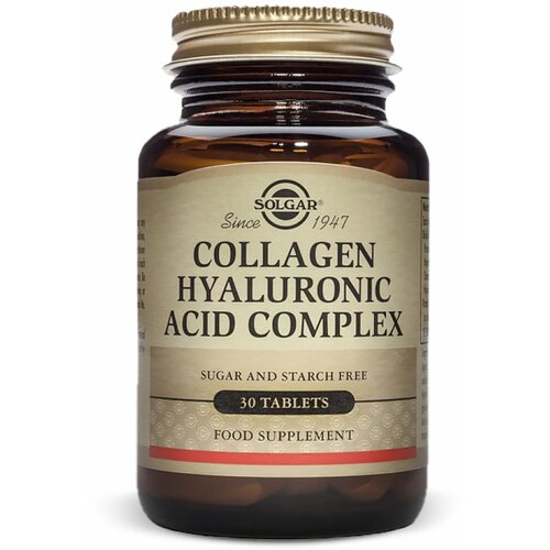 Solgar collagen hyaluronic acid complex, 30 tableta Cene