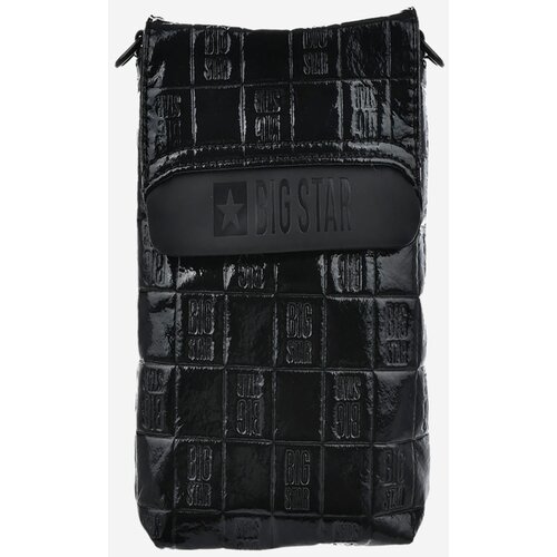 Big Star Lacquered handbag Saszetka black Slike