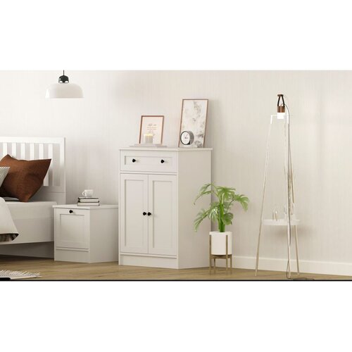Hanah home Komoda Rb-168-04, 70x100x40 cm, Bijela Cene