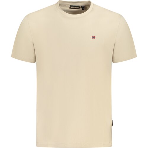 Napapijri SHORT SLEEVE T-SHIRT MEN BEIGE Slike