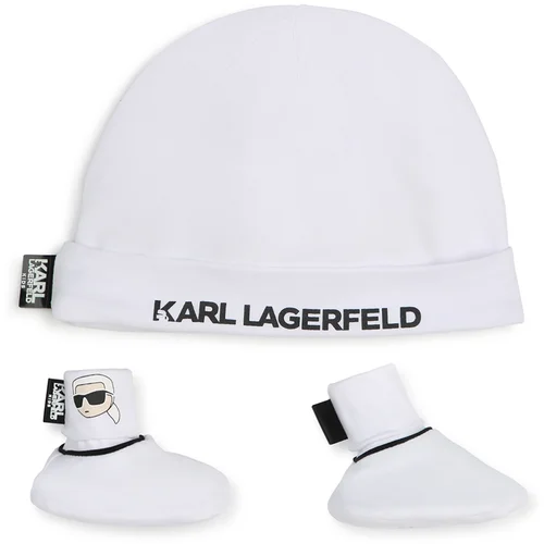 Karl Lagerfeld Kids Komplet za dojenčke Z30180 White 10P