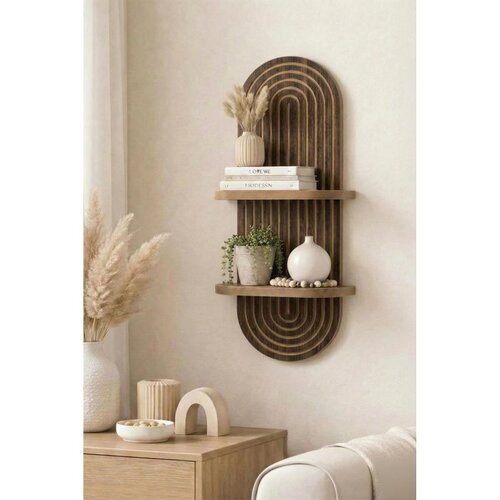 Hanah home Artmtkwll2D - Wenge Police za Zid Slike