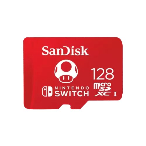 Sandisk memorijska kartica sdxc 128GB micro 100MB/s, 90MB/s w for nintendo switch 67730 Cene