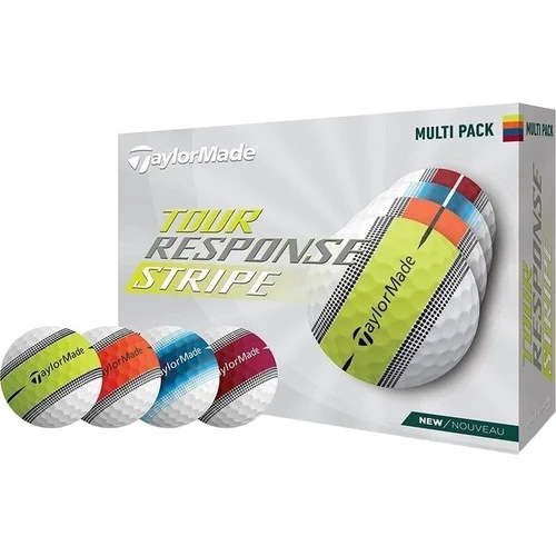 TaylorMade Tour Response Stripe Golf Balls Multicolour