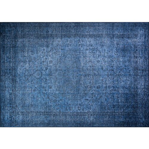 dorian chenille - tamnoplavi al 138 višebojni tepih (140 x 190) Slike