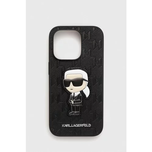 Karl Lagerfeld Etui za telefon iPhone 14 Pro 6,1" boja: crna