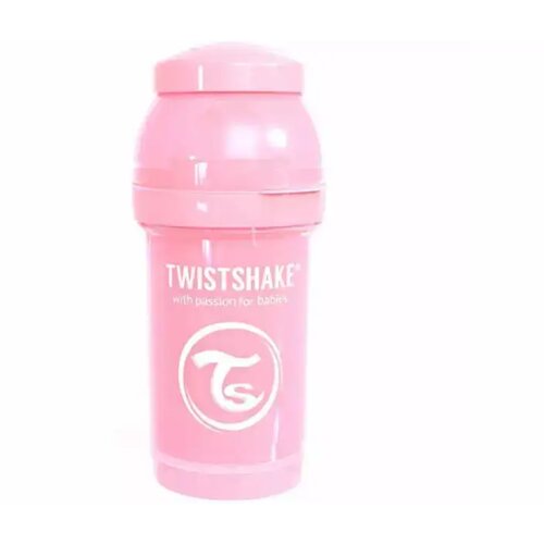 Twistshake FLASICA ZA BEBE 180 ML PASTEL PINK Cene