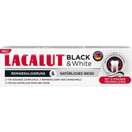 Lacalut black&white pasta za zube 75ml Cene