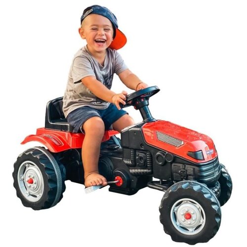 Woopie traktor na pedale - GoTrac crveni Slike