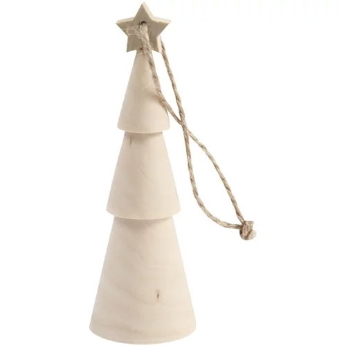  Jelka sa zvijezdom - novogodišnji ukras (drveni proizvod za doradu)