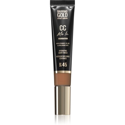 Dripping Gold CC Me In lahki tekoči puder SPF 45 odtenek Toasted 08 32 ml Cene