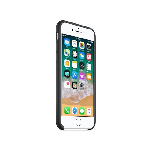 Apple tovarni&amp;scaron;ki silikonski ovitek iphone 8/7 - črn Slike