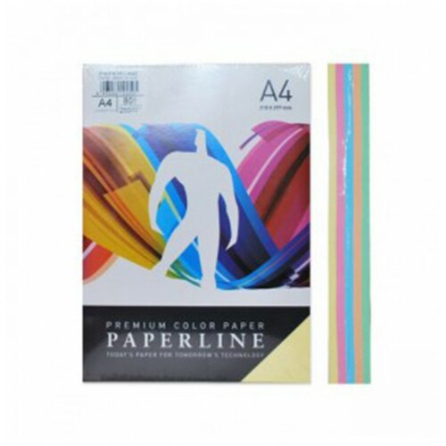 Fotokopir papir A4/80gr mix pastel 1/250 Slike