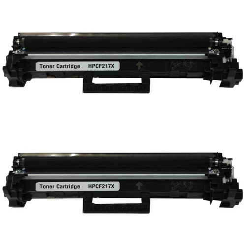 Hp Toner za CF217X 17X (črna), dvojno pakiranje, kompatibilna