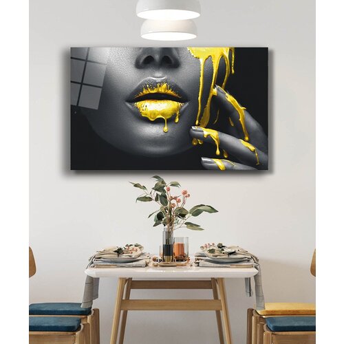 Wallity 0523 - 72 x 46 multicolor decorative tempered glass painting Cene