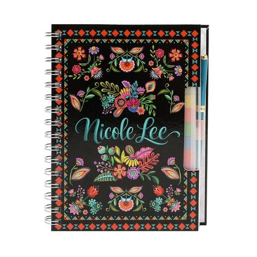 Nicole_Lee Spiralni notes s kemijskom olovkom Keep Dreaming 17x21 cm Slike