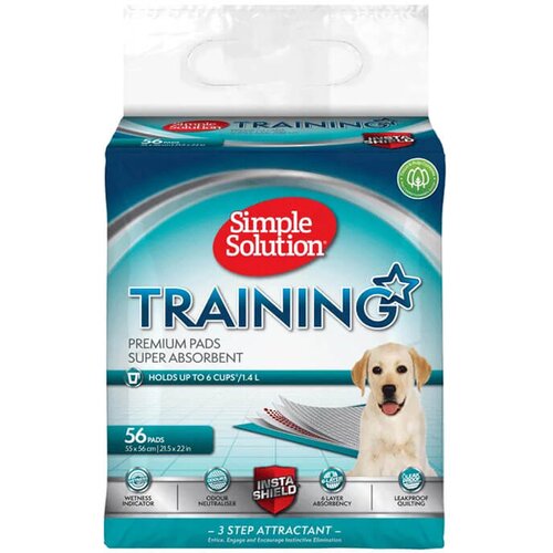 Simple Solution puppy training pads - upijajuće podloge za trening pasa (56 kom) Cene