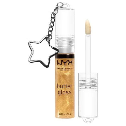 NYX Professional Makeup Butter Gloss Limited Edition glos za ustnice 13 ml Odtenek 25k gold