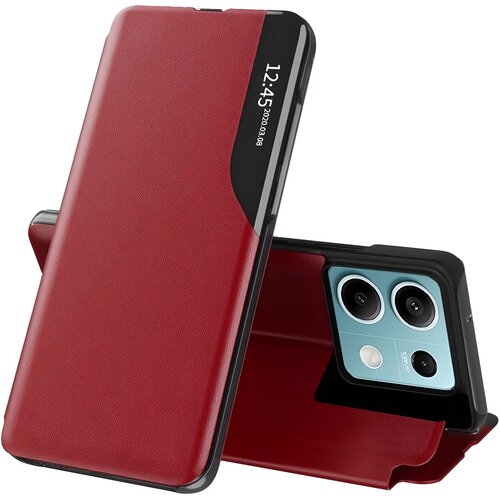  Elegantna knjižna futrola View Case za Xiaomi Redmi Note 13 - Crvena KP30979 Cene