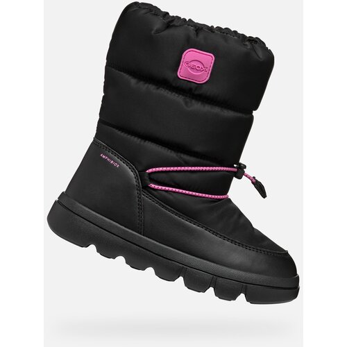 Geox Black Girls Winter Boots Willaboo B A - Girls Cene