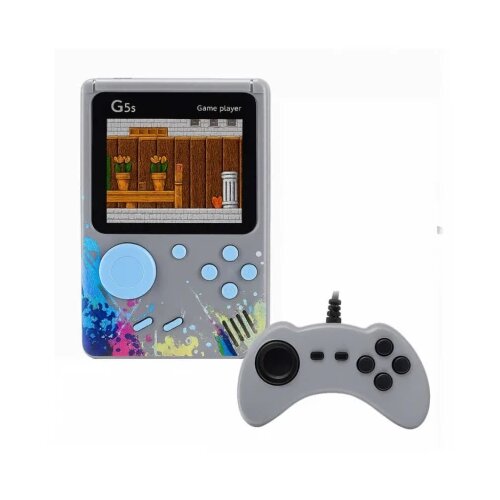 Nikeda Gaming Console - G5 Handheld Console (Grey-Blue) Cene