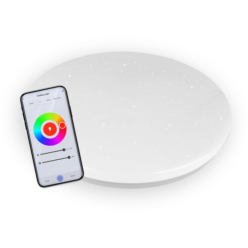 Commel LED smart WiFi plafonjera 12W, 1 x 1200 lm, promjer 260 mm, zvjezdano nebo Cijene