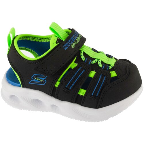 Skechers S-Lights: Sola Glow Sandal - Hyper-Coast Crna Cijene