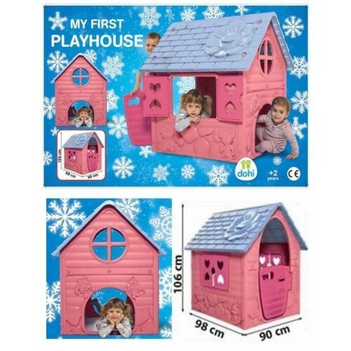 kućica za decu my first playhouse roze Slike