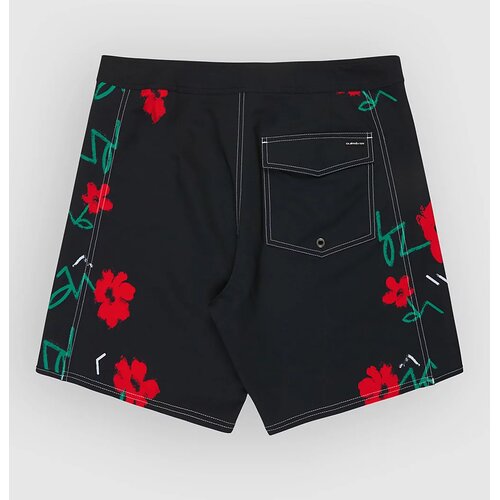 Quiksilver Surfsilk Arch 18 Boardshorts black street floral arch Slike