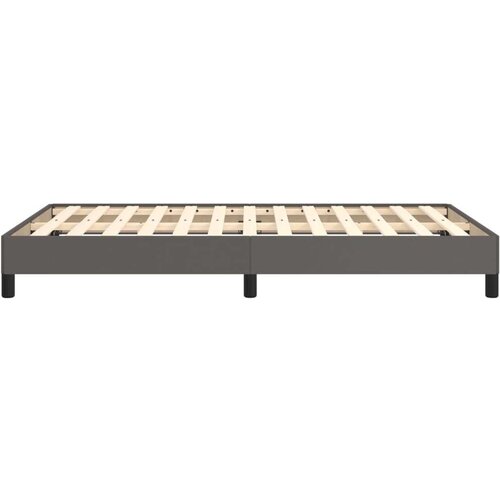  Za krevet sivi 120x200 cm od umjetne kože Slike