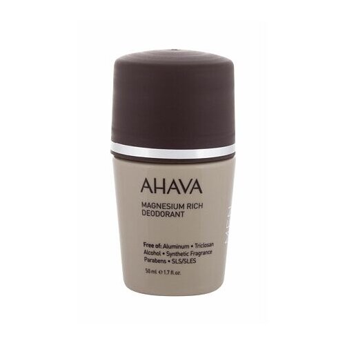 Ahava Men Time To Energize Magnesium Rich roll-on brez aluminija 50 ml za moške Cene