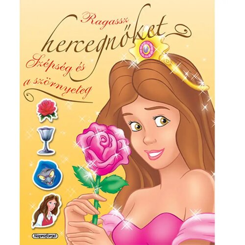  Prilepi princese! - Lepotica in zver knjižica z nalepkami Cene