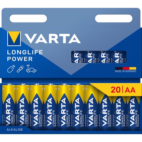 Varta LONGLIFE Power AA Pack 20 - 1 pkg Cene