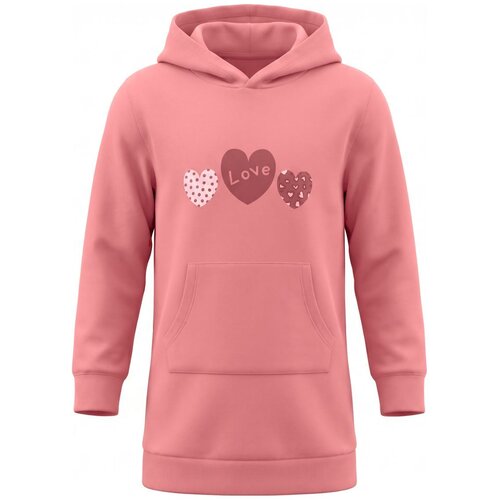Lucky Kiddo obleka DR LK-KGHOD L 2_26 CL A 033507 D roza 152 Slike