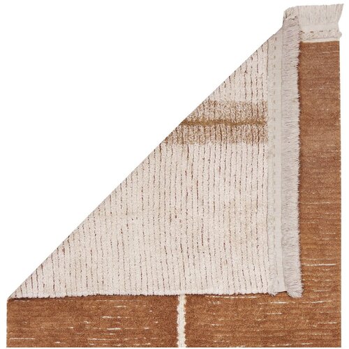 Lorena Canals Opečnato oranžna/bež bombažna preproga 140x200 cm Duetto Toffee &amp;ndash; Slike