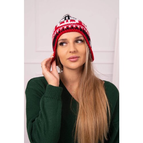 Kesi marka niezdefiniowana Women's cap Maryla K406 red+white+black Cijene