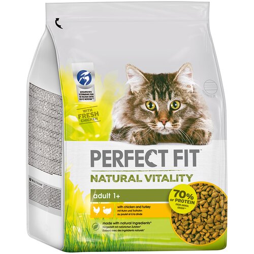 PerfectFIT Natural Vitality Adult 1+ pi&scaron;čanec in puran - 2,4 kg Cijene