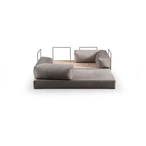 Atelier Del Sofa Dvosjed na razvlačenje Via Con, 200x80x100cm, Siva Slike